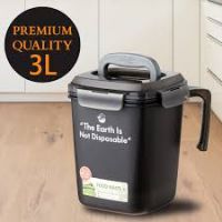 Lock&Lock PP密封式廚餘回收桶(3L)